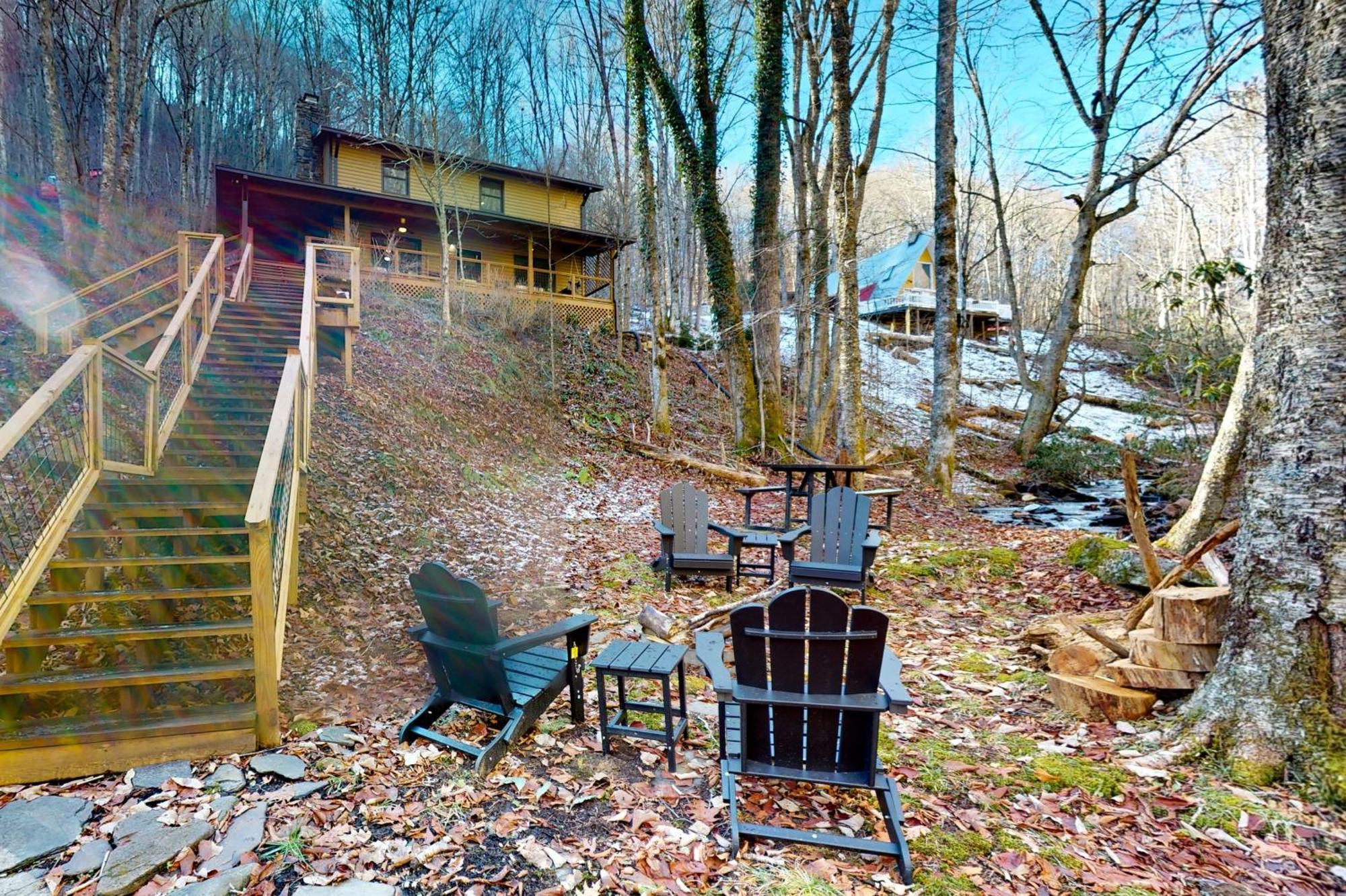 Fulmers' Fish Camp Maggie Valley Eksteriør bilde